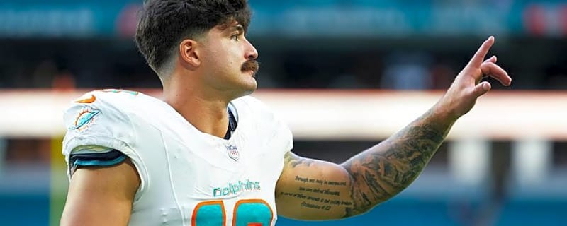 Dolphins Snap Count Observations for Giants Game: Rookies Get a Taste