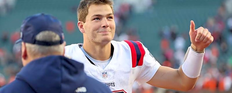 Patriots&#39; Drake Maye Sets New Career-High vs. Bengals