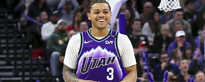 Jazz’s Keyonte George Exits vs. Magic With Injury