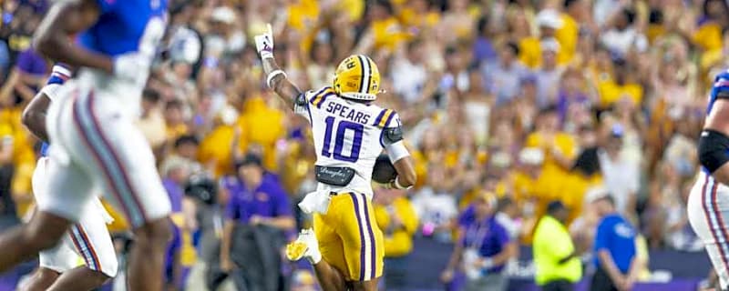 LSU Football Safety Dashawn Spears Earns National Defensive Player of the Week
