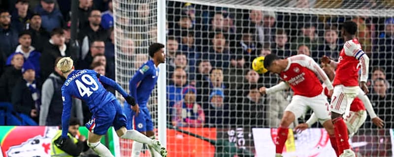 Chelsea 2–3 Arsenal: Injury-hit Blues edged out despite Garnacho brace as Palmer and James remain sidelined