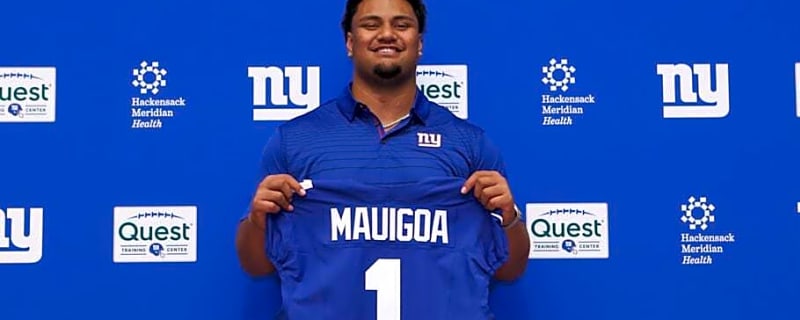 Francis Mauigoa Working with Former Giants O-Lineman to Master High-Stakes Position Switch