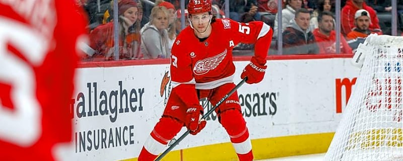 Red Wings Star Moritz Seider Addresses the Trade Request of Captain Dylan Larkin