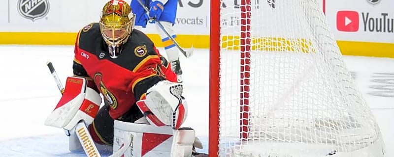 The Senators need a lot more from Samuel Ersson