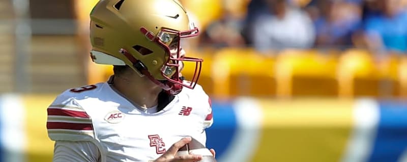 Boston College Head Coach Bill O&#39;Brien Announces Starting QB For Georgia Tech Game