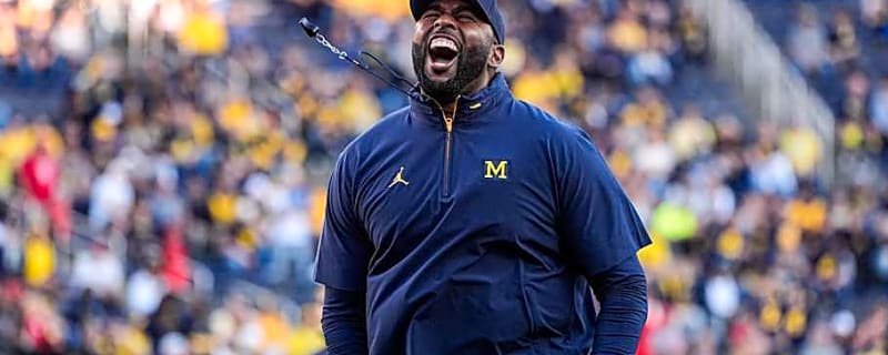 Sherrone Moore shares who he thinks could become a 'first-round pick' after this year