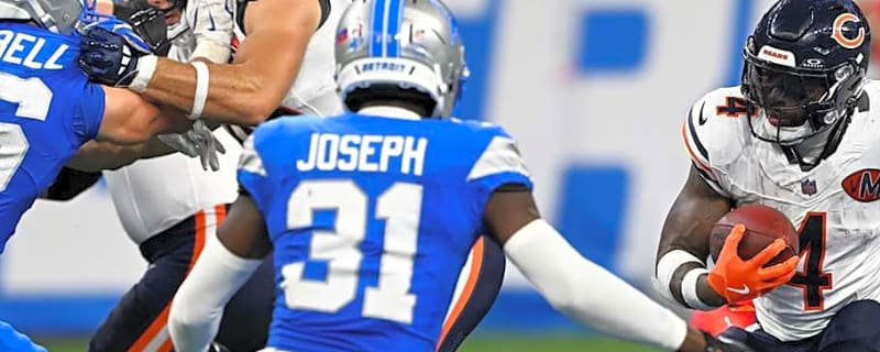 Lions Safety, OL Miss Thursday Practice Ahead of Steelers Game