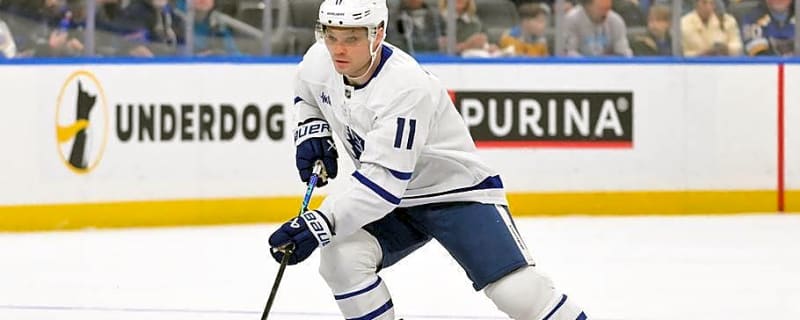 Maple Leafs will be without one key forward to start the season
