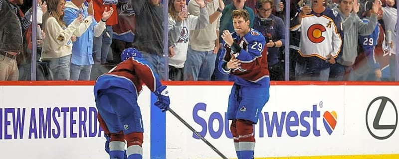 Nathan MacKinnon Shows Out Big for Avalanche in Season Opener