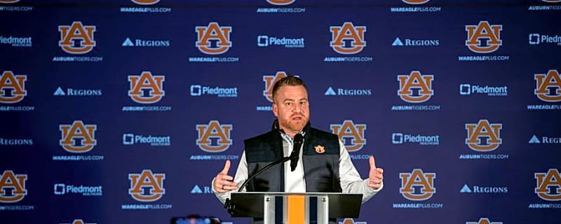 Why Auburn HC Alex Golesh Isn't Looking Too Much At Expanded CFP Rumors