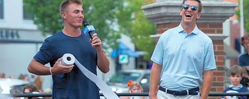 Denver Broncos&#39; Bo Nix, NFL Great Eli Manning Set Guinness World Record