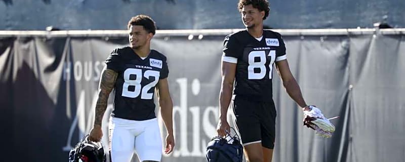 Texans Insider Praises Rookie Wide Receivers Shining at Training Camp