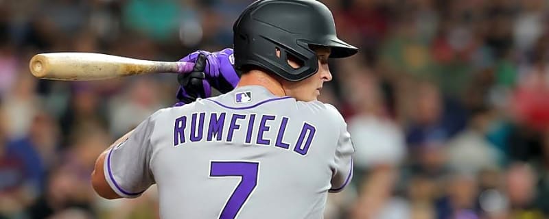 Rockies Slugger TJ Rumfield Adds to Elite Rookie Season as Gold Glove Finalist