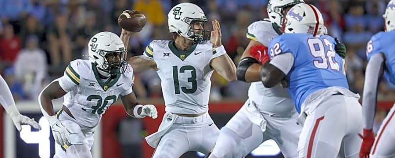 Houston coach Willie Fritz scouts Baylor, Sawyer Robertson