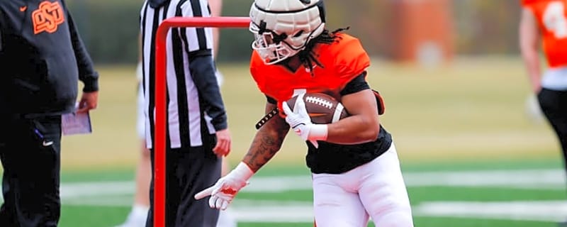 Former Oklahoma State Running Back Enters Transfer Portal Again
