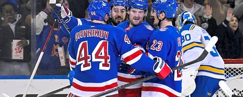 NY Rangers Veteran Has Been on Fire at Madison Square Garden