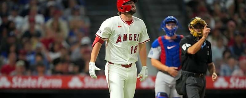 Angels&#39; Nolan Schanuel Suffered Injury On HBP vs Dodgers, Tried to Play Through It