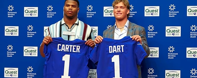 NY Giants to Take Patient Approach with Jaxson Dart and Abdul Carter in 2025
