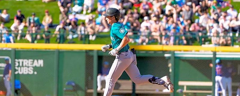 Seattle Mariners team president Jerry DiPoto discusses Colt Emerson's outlook in 2026