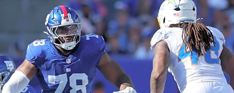 Why Giants LT Andrew Thomas Isn&#39;t Satisfied with His Play