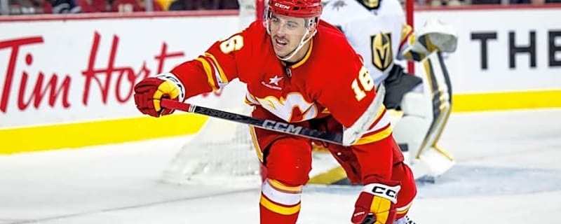 Flames Sign Rising Center to New Contract