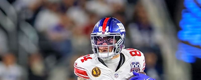 Giants TE Theo Johnson Picked As Most Improved Tight End Ahead of 2025 Season