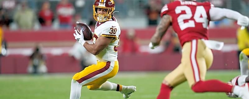 Austin Ekeler Is Ready for More as Commanders Face Eagles With Croskey-Merritt Still Out