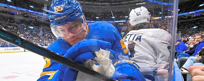 Colton Parayko's role with the Blues is now in flux