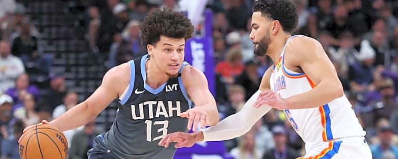 Jazz Rookie Speaks on Career-Best Performance in Loss vs. Thunder