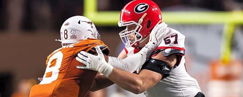 Detroit Lions Target Georgia OT in Latest Field Yates Mock Draft