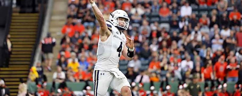 Report: Former FCS Quarterback Tommy Mellott Visits Bengals Prior to 2025 NFL Draft