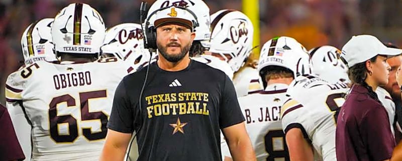 Texas State Head Coach Reveals Early Thoughts on Season Opener vs. Texas