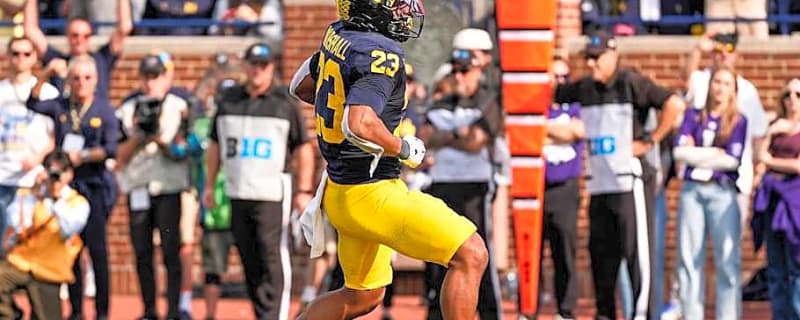 7 Michigan football players OUT vs. Maryland