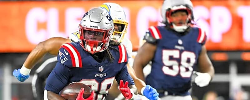 Former Oklahoma Running Back Powers Patriots to Wild Card Win