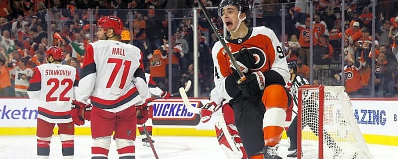 Porter Martone’s welcome says a lot about the Flyers locker room