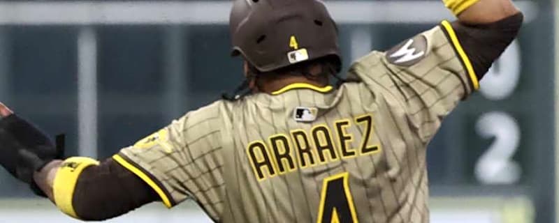 Luis Arraez &#39;Stable&#39; After Scary Collision With Houston Astros Mauricio Dubon