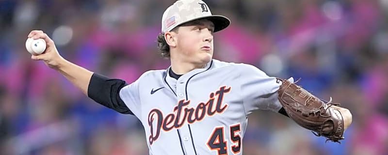 Tigers Place Reese Olson on Injured List, Recall Chase Lee from Toledo