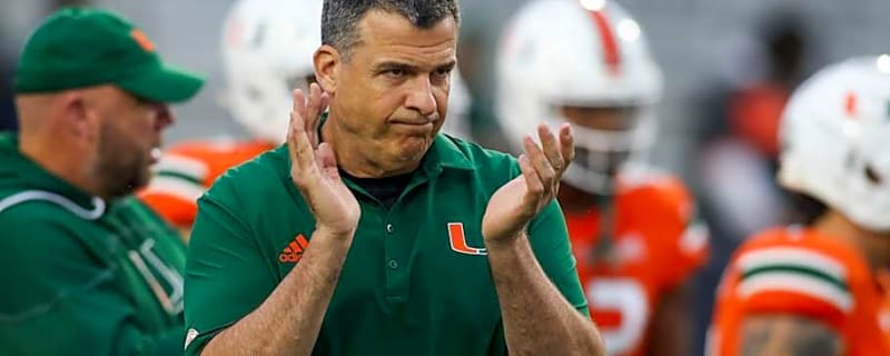 Coach Mario Cristobal Reveals Message To Team During Rain Delay