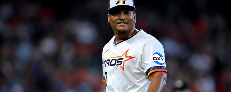 Astros Starter Luis Garcia Leaves Blue Jays Game with Right Elbow Discomfort