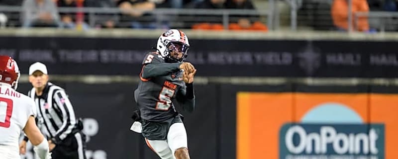 Oregon State Quarterback Gabarri Johnson Enters Transfer Portal