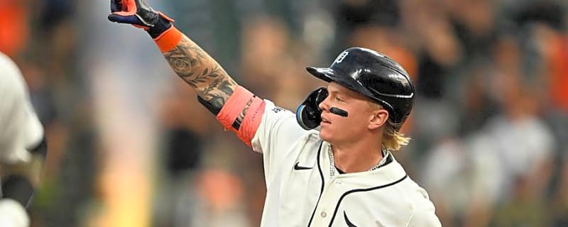 What Max Clark Said After Hitting His First Home Run at Comerica Park