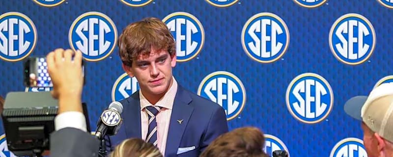 Kyle Flood Praises Texas Longhorns QB Arch Manning For Offseason Leadership