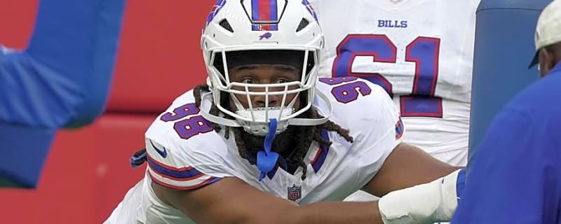 Bills T.J. Sanders Dealing With Lingering Knee Issue Despite Return to Practice