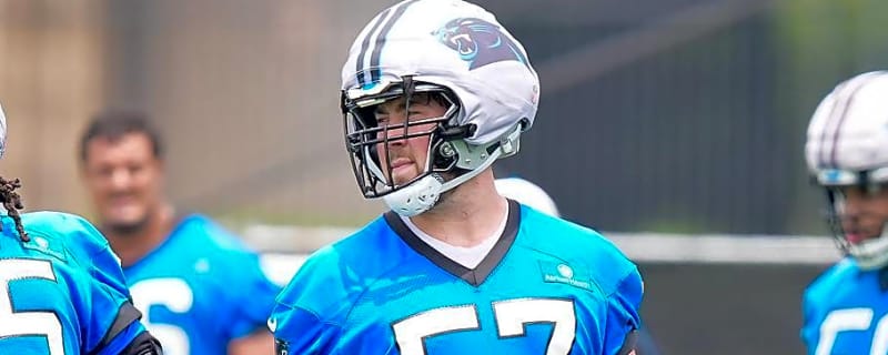 Monroe Freeling's Practice Habits Reveal Bad News for Panthers Rookie's Playing Time