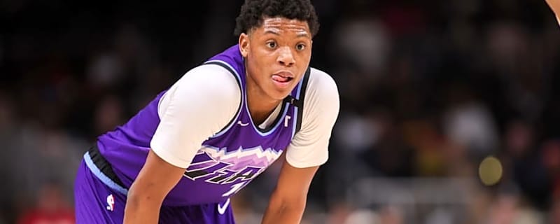 Utah Jazz's Ace Bailey Barely Misses Eye-Catching Rookie Honor