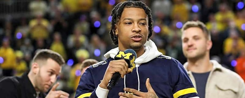 Dusty May reacts to Michigan honoring Trey Burke ahead of Ohio State game