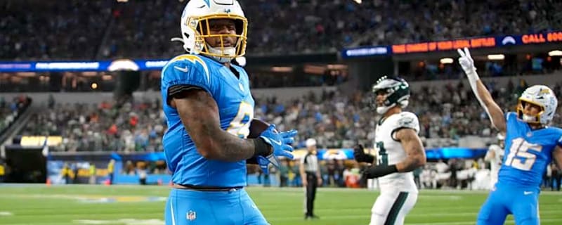 Omarion Hampton&#39;s triumphant return stakes Chargers to early lead over Eagles