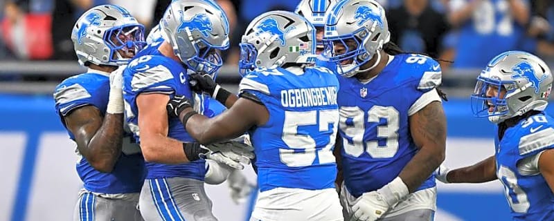 Lions Week 4 Updated Depth Chart Against Panthers