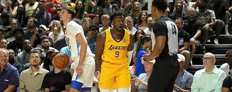 Lakers&#39; Bronny James Says His Confidence is Growing, And It&#39;s Showing On the Court