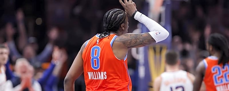 OKC Thunder&#39;s Jalen Williams Continues to Compete in Return From Injury